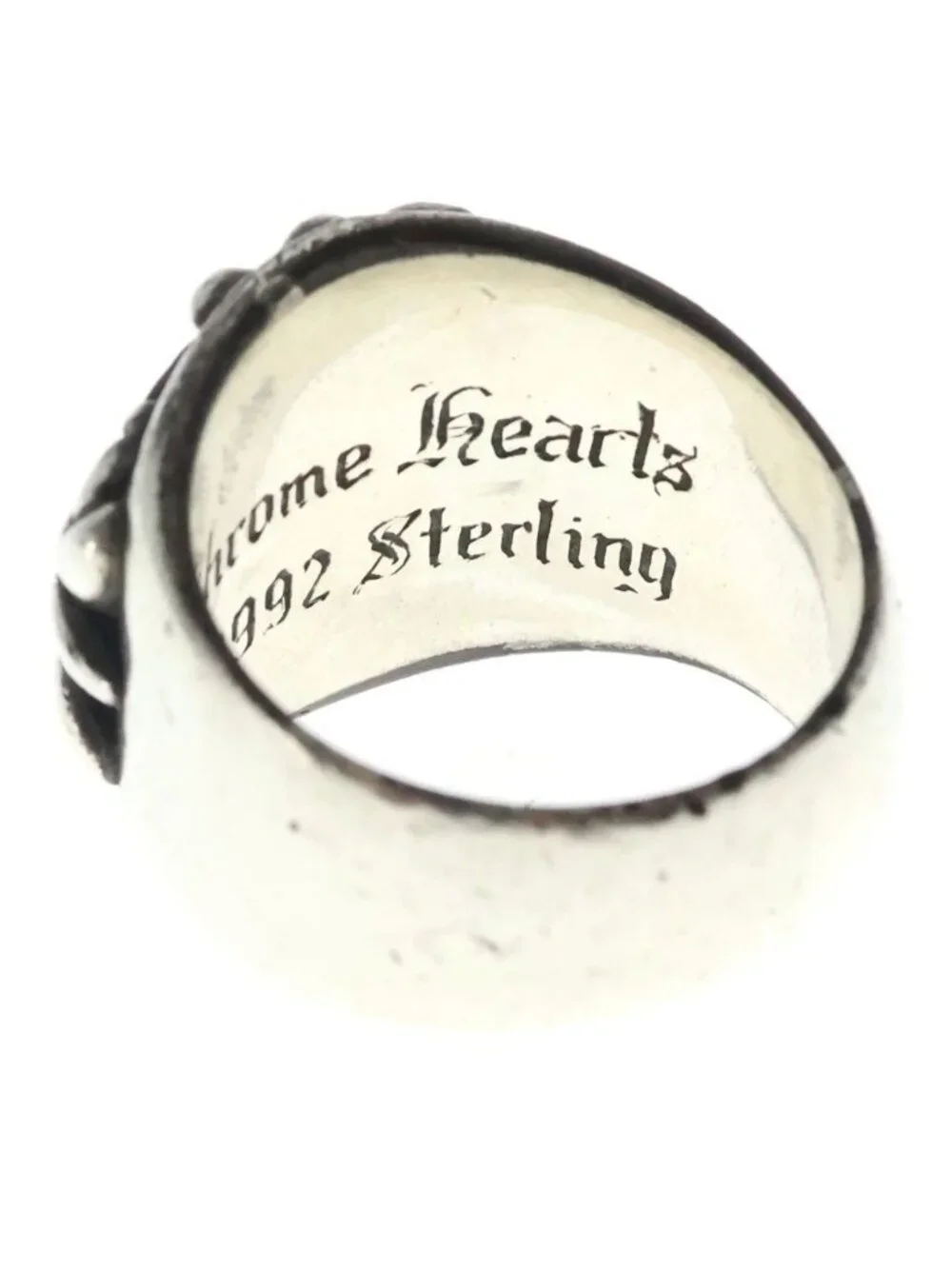 Chrome Hearts Keeper Ring Silver